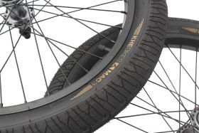 Jeu de roues BMX avec pneus KHE MAC3 20 pouces 14 mm / 10 mm S/B