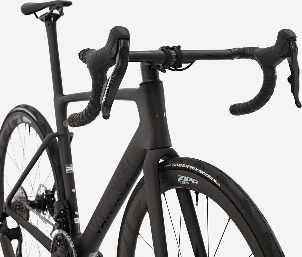 Vélo de Route Van Rysel RCR Pro Sram Force AXS 12V 700 mm Noir Carbon Raw