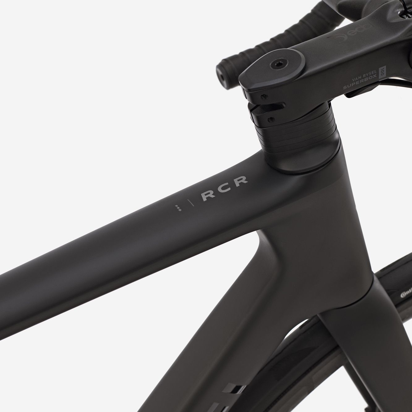 Vélo de Route Van Rysel RCR Pro Sram Force AXS 12V 700 mm Noir Carbon Raw