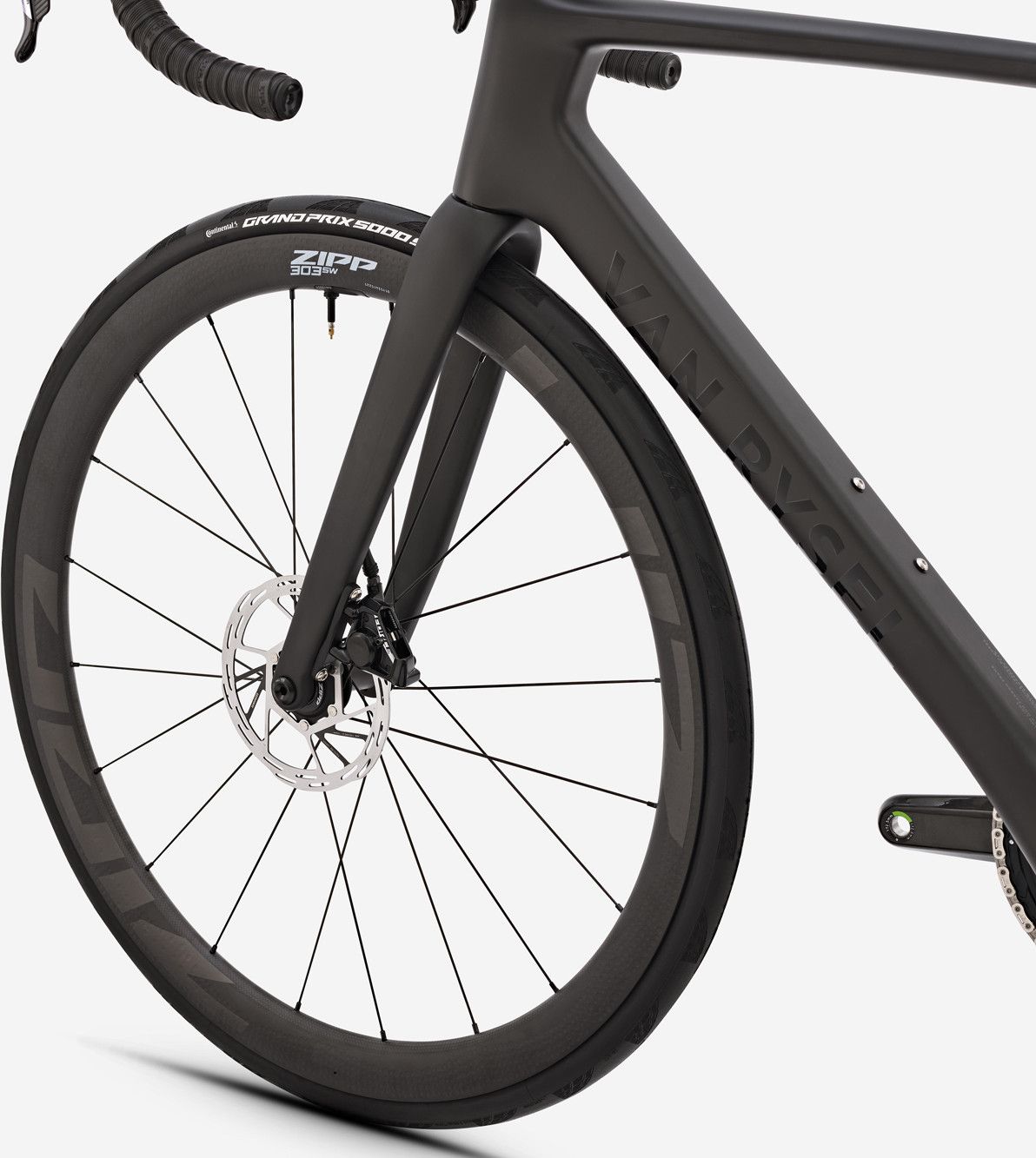 Vélo de Route Van Rysel RCR Pro Sram Force AXS 12V 700 mm Noir Carbon Raw