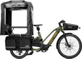 Vélo Cargo Longtail Électrique O2 Feel Equo Cargo Adventure 5.2 Shimano Cues 9V 835 Wh 20/26'' Vert Pack Family Extra