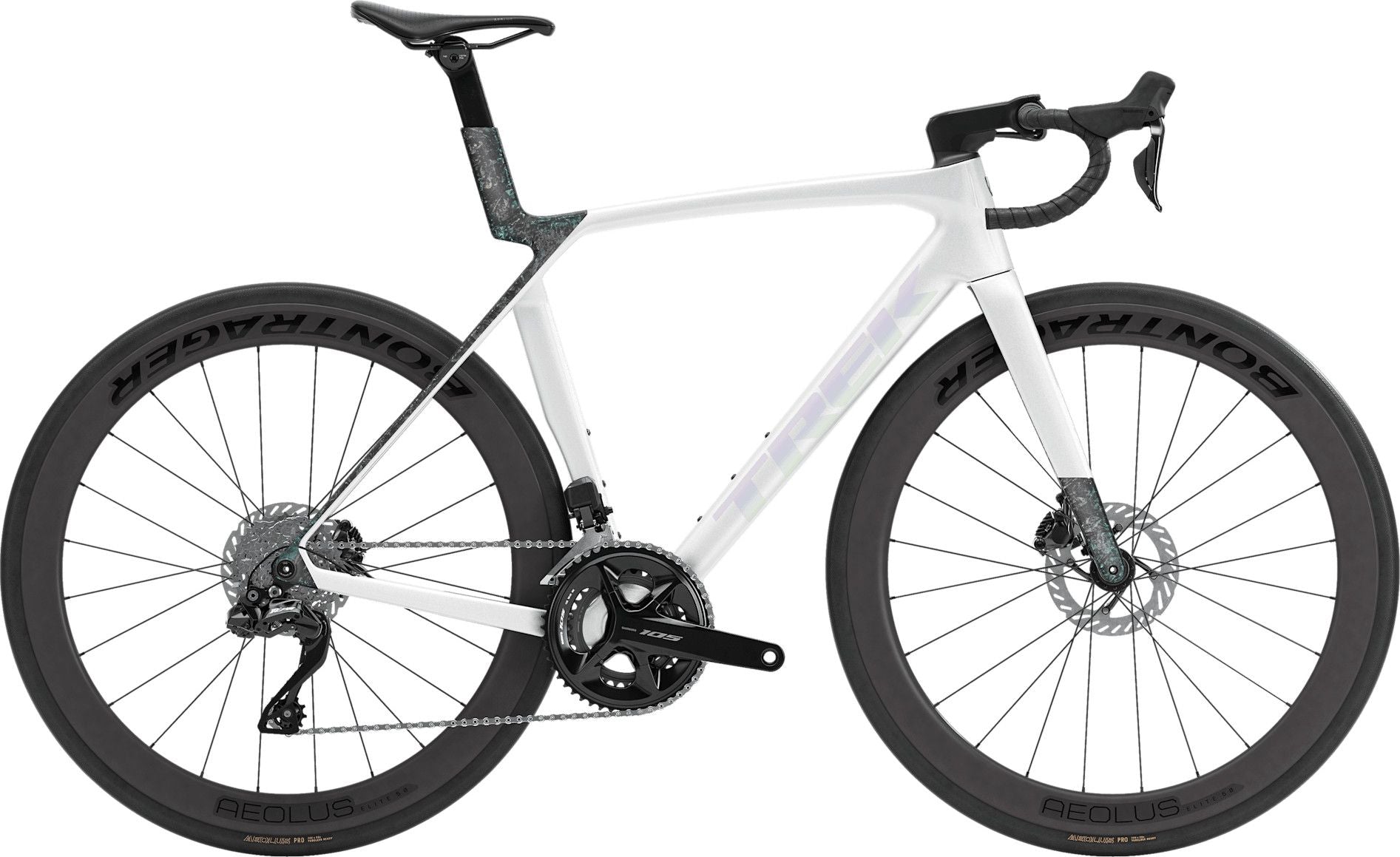 Vélo de Route Trek Madone SL 6 Shimano 105 Di2 12V 700 mm Blanc Gén. 8