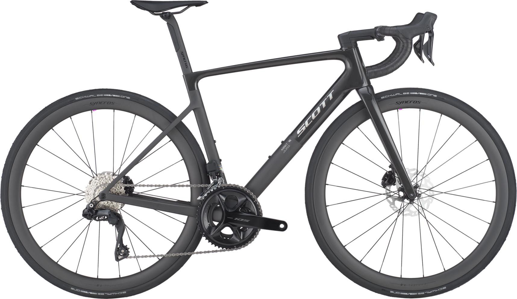 Vélo de Route Scott Addict RC 30 Shimano 105 Di2 12V 700 mm Noir 2025