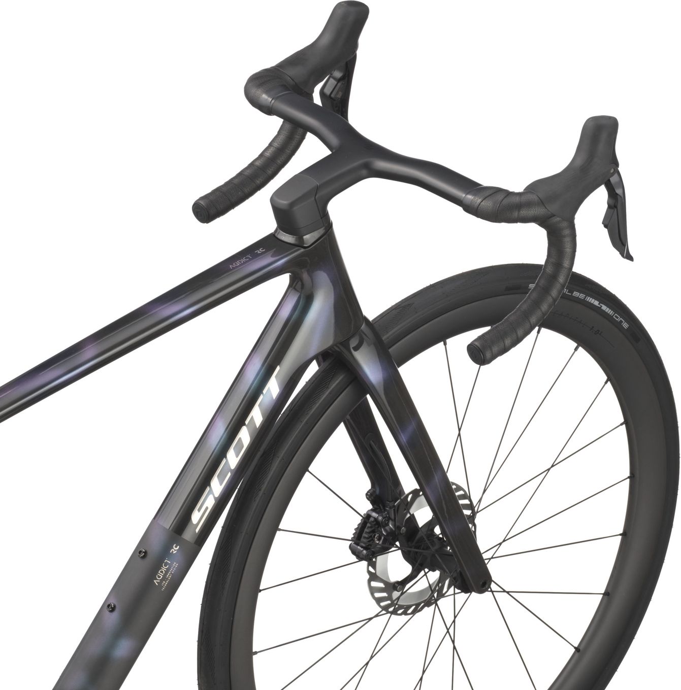 Vélo de Route Scott Addict RC 10 Shimano Ultegra Di2 12V 700 mm Noir 2025
