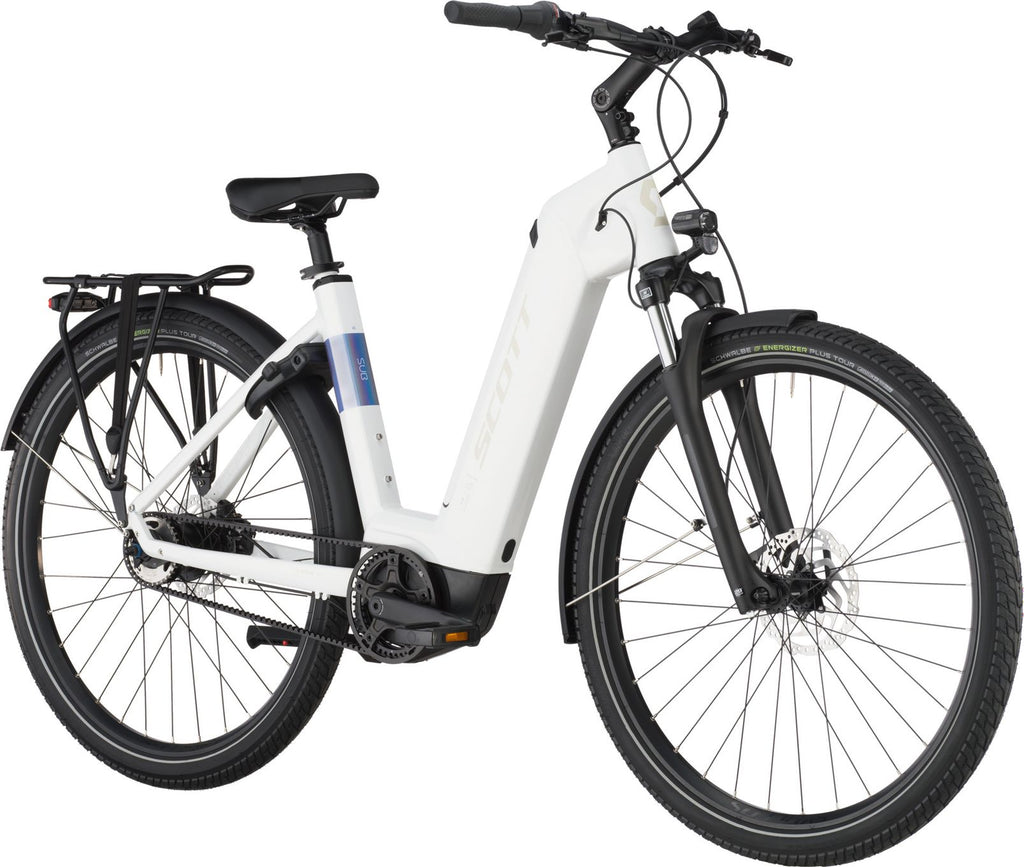Vélo de Ville Électrique Scott Sub 40 Wave Shimano Nexus 5V 625 Wh 700 mm Blanc 2025