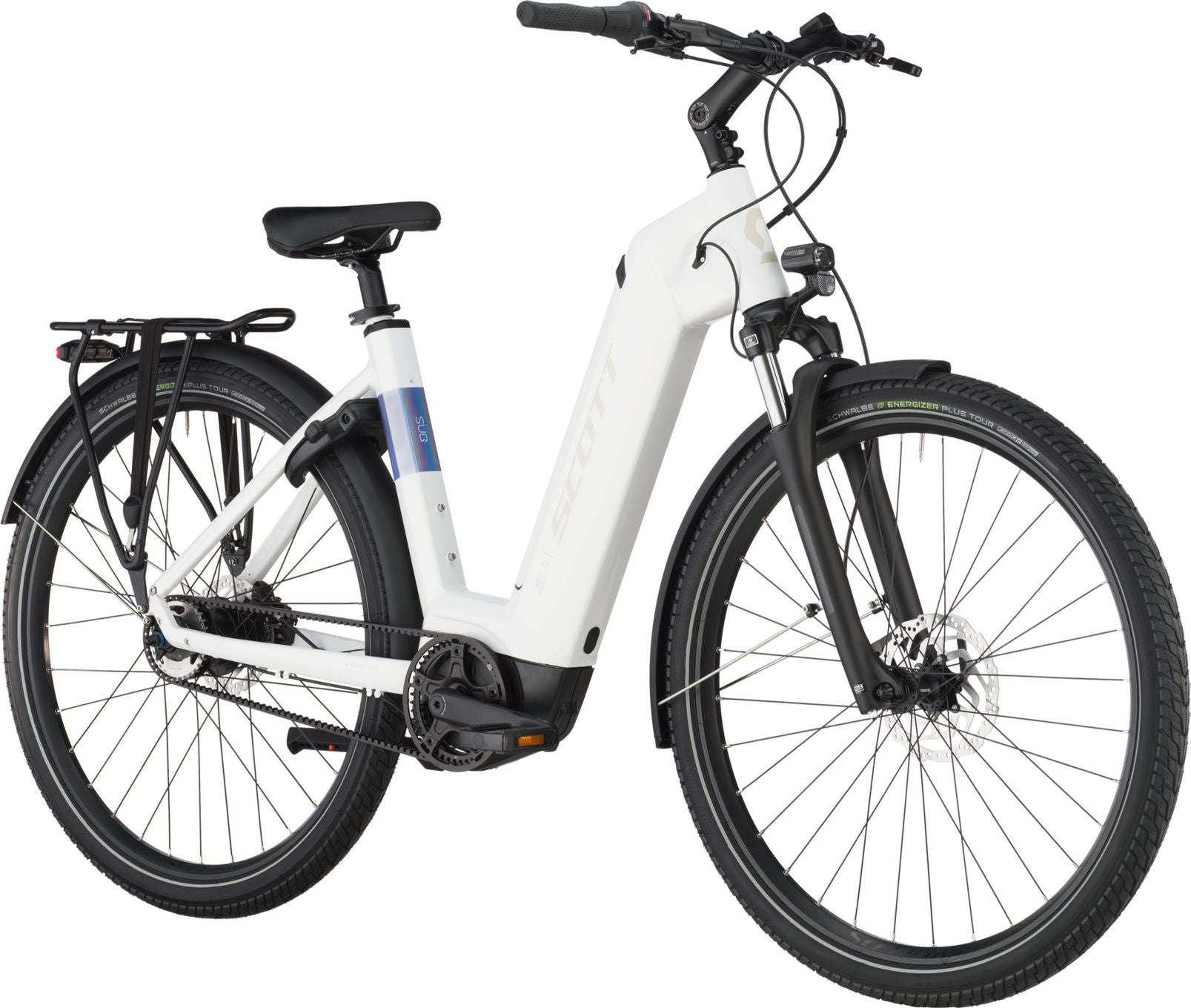 Vélo de Ville Électrique Scott Sub 40 Wave Shimano Nexus 5V 625 Wh 700 mm Blanc 2025