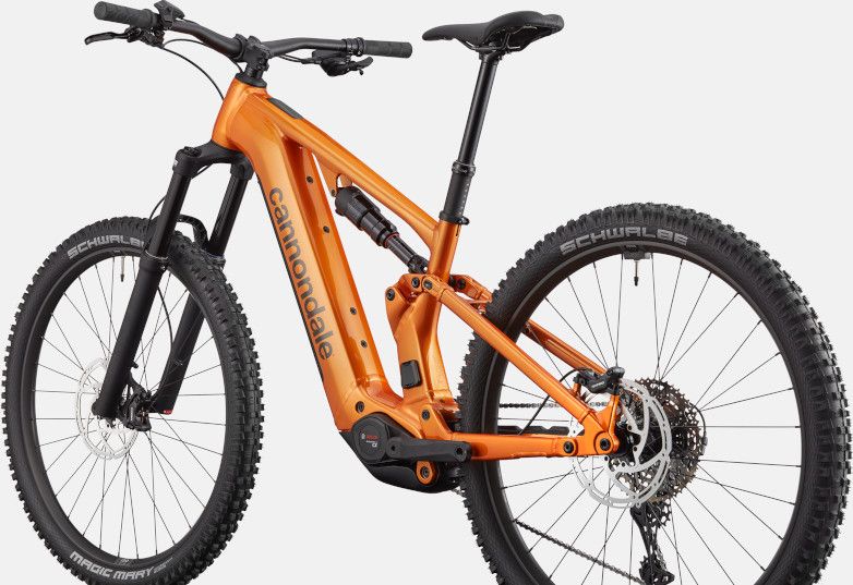 VTT Électrique Tout-Suspendu Cannondale Moterra 4 11V 600Wh Bosch 120 Nm 29'' Orange
