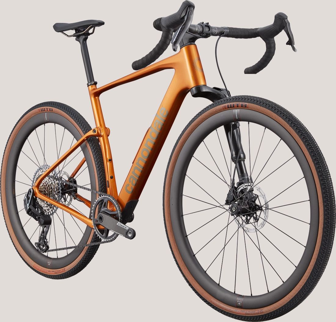 Vélo de Gravel Cannondale Topstone Carbon LTD Lefty Sram Force XPLR AXS/X0 T-Type AXS 12V 700 mm Orange