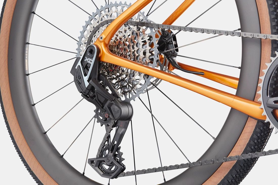 Vélo de Gravel Cannondale Topstone Carbon LTD Lefty Sram Force XPLR AXS/X0 T-Type AXS 12V 700 mm Orange