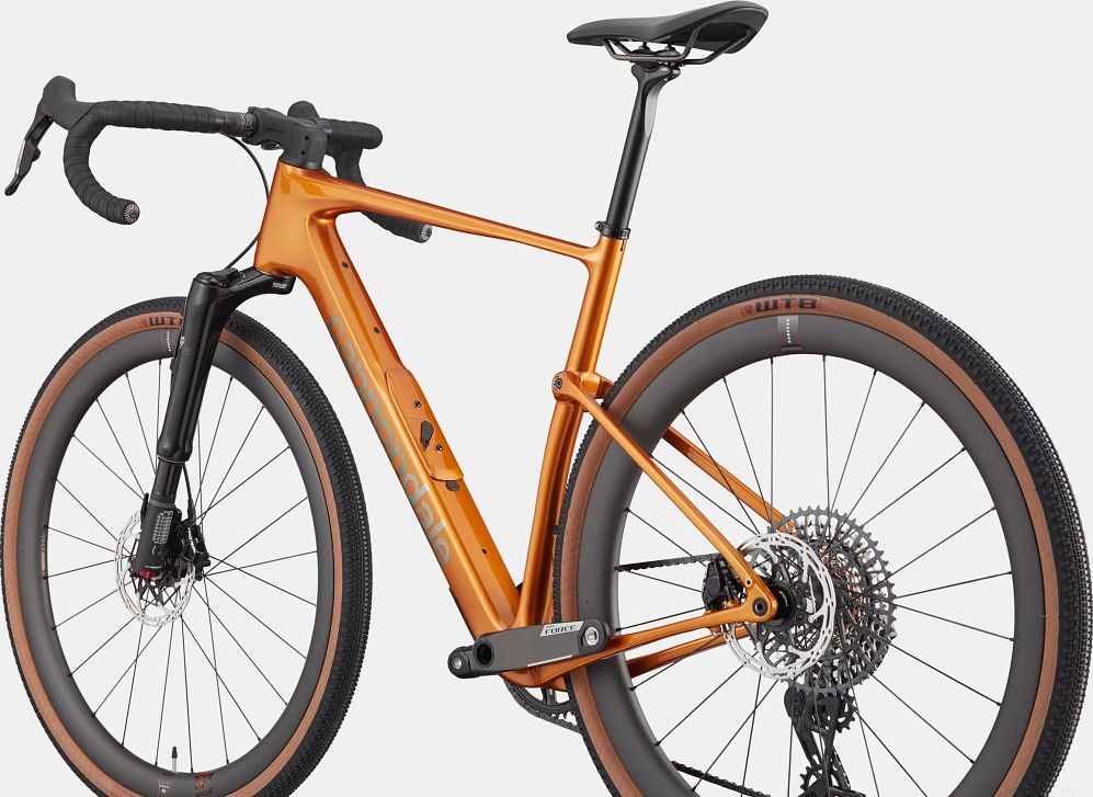 Vélo de Gravel Cannondale Topstone Carbon LTD Lefty Sram Force XPLR AXS/X0 T-Type AXS 12V 700 mm Orange