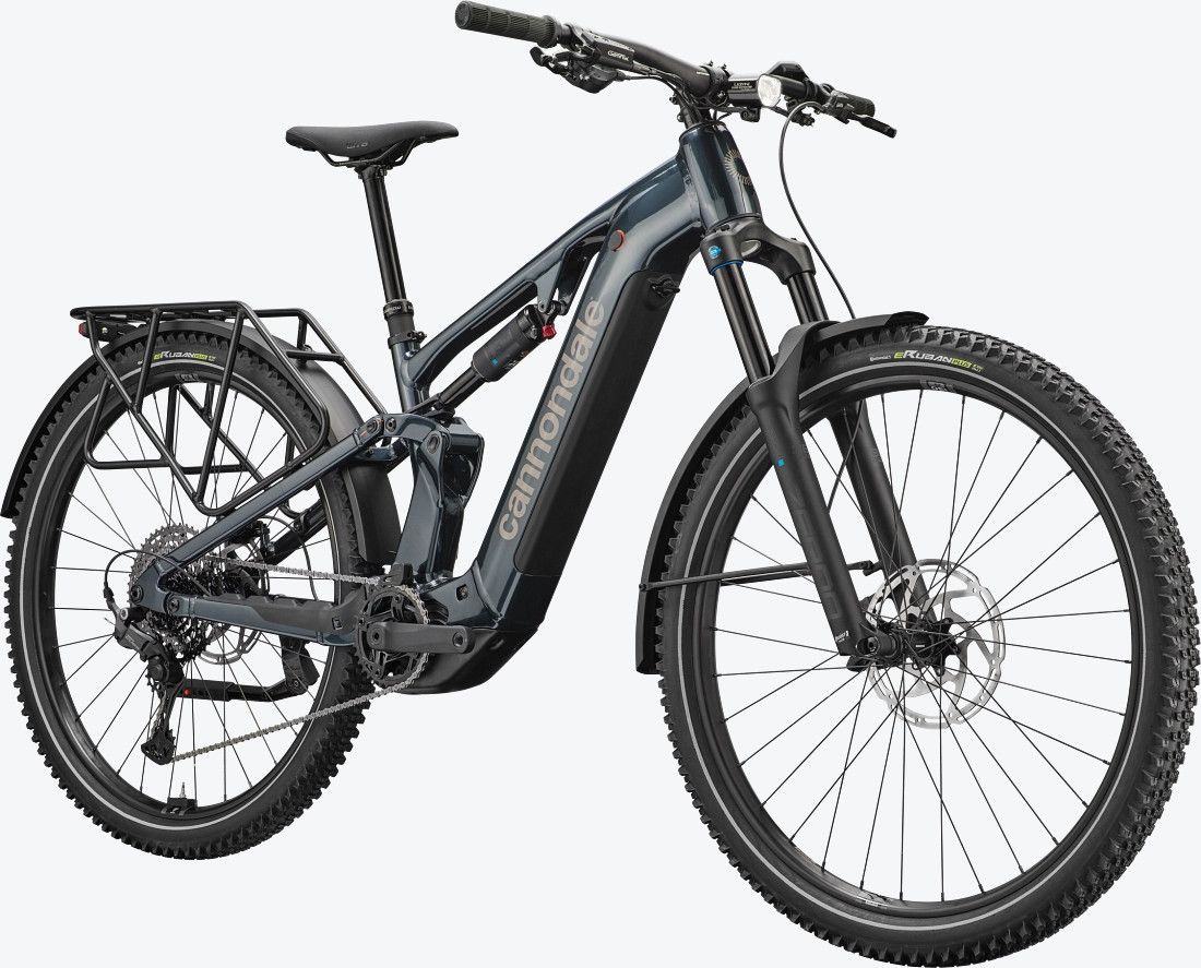 VTT Électrique Tout-Suspendu Cannondale Moterra EQ 11V 800Wh Bosch 120 Nm 29'' Bleu/Vert