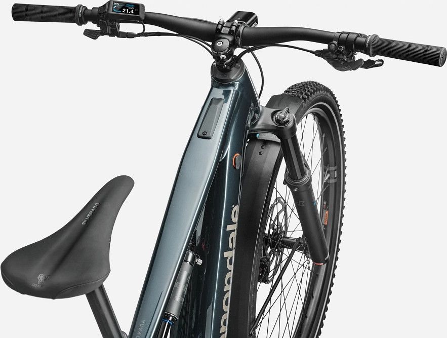 VTT Électrique Tout-Suspendu Cannondale Moterra EQ 11V 800Wh Bosch 120 Nm 29'' Bleu/Vert