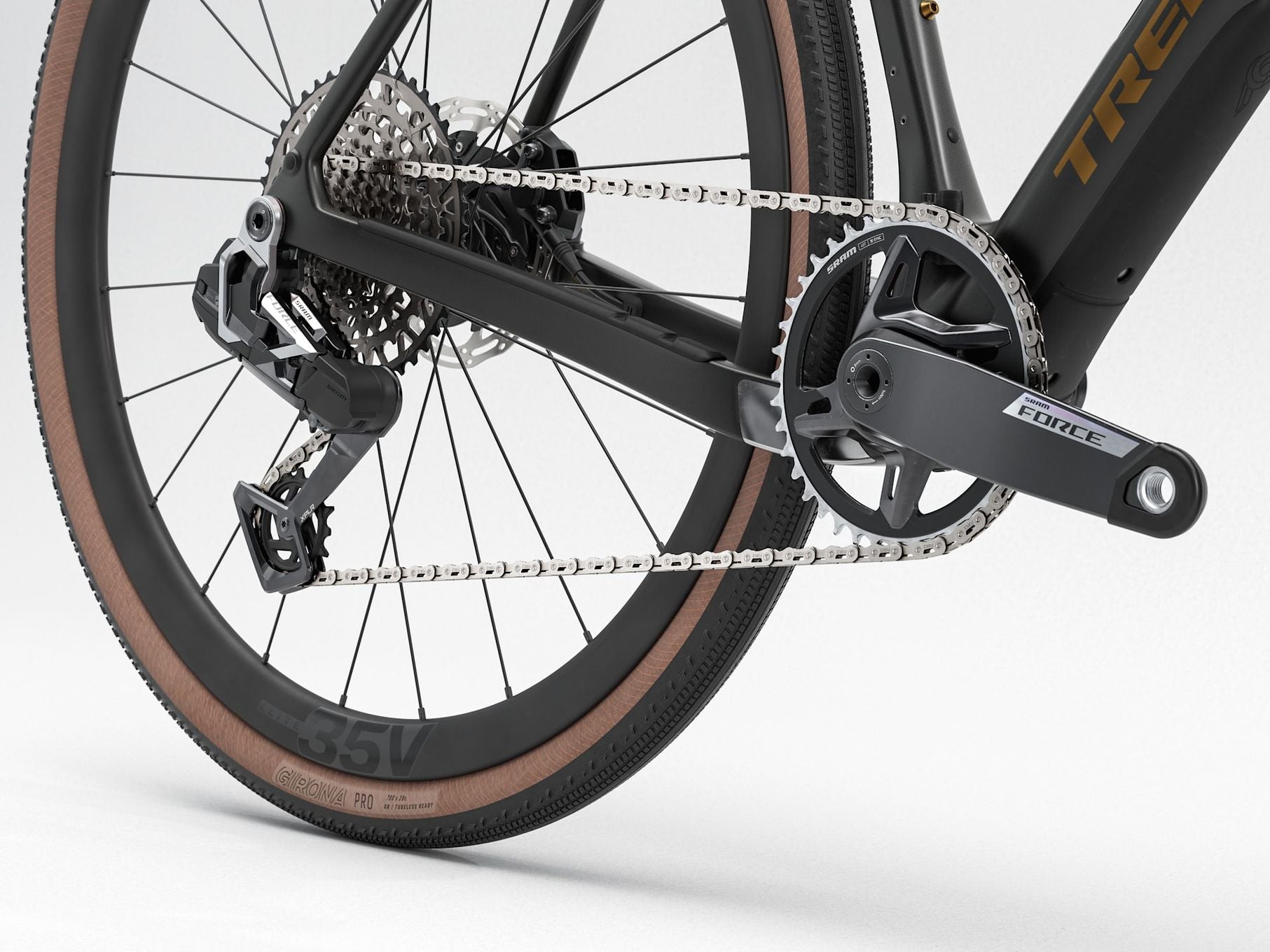 Vélo de Gravel Trek Checkpoint SL 7 Sram Force AXS 13V 700 mm Vert/Noir Gén. 3