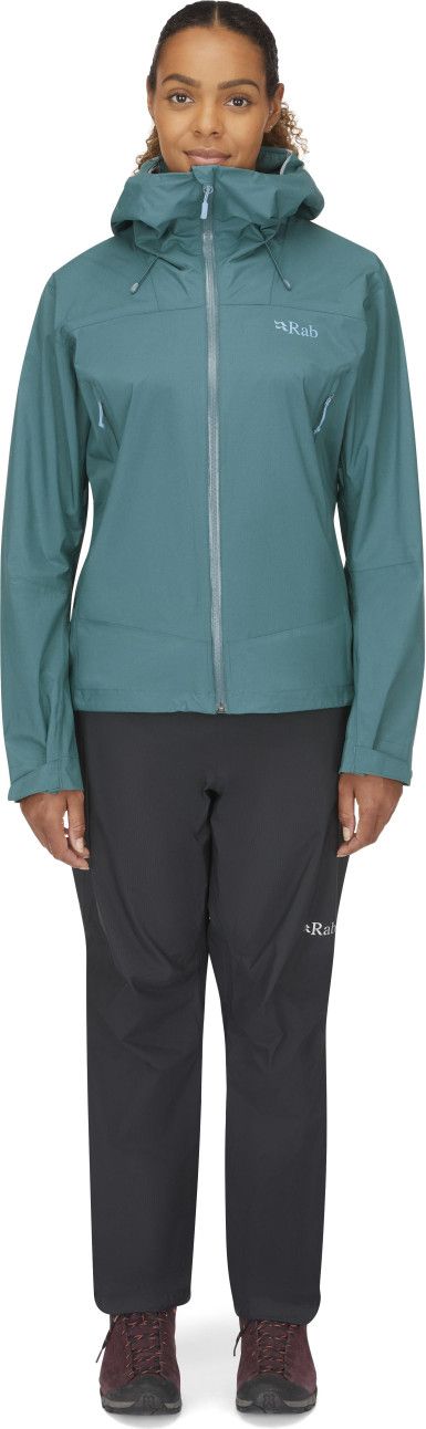 Veste Imperméable Femme Rab Downpour Plus 2.0 Vert L | Produit Reconditionné