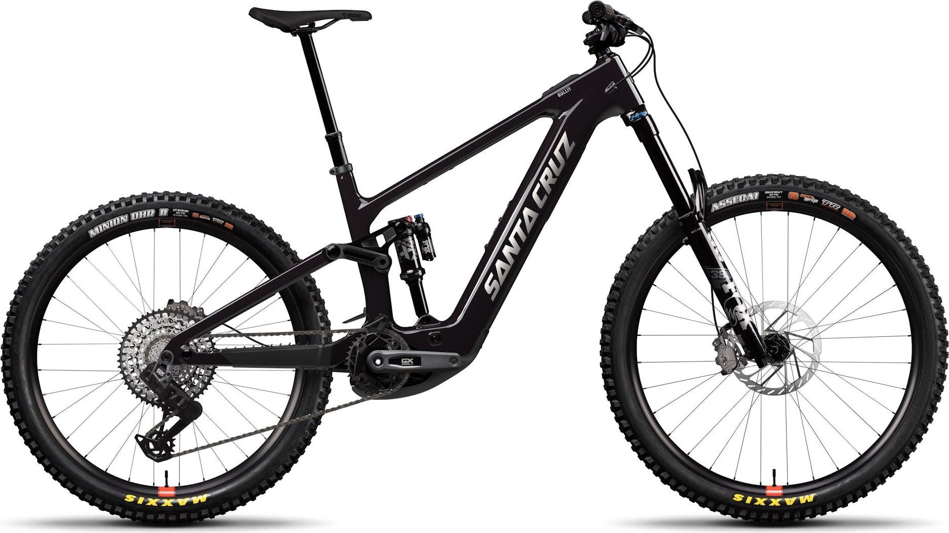 VTT Électrique Tout-Suspendu Santa Cruz Bullit 4 C GX AXS Sram 12V 600Wh Bosch 100Nm MX (29/27.5'') Gloss Black 2026