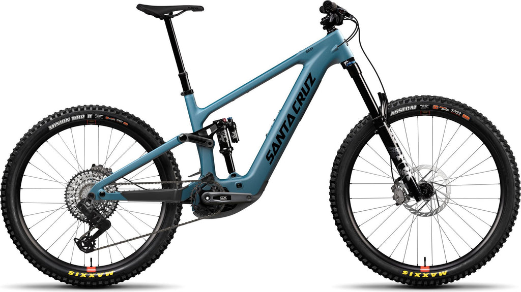 VTT Électrique Tout-Suspendu Santa Cruz Bullit 4 C GX AXS Sram 12V 600Wh MX (29/27.5'') Matte Teal Sparkl 2026