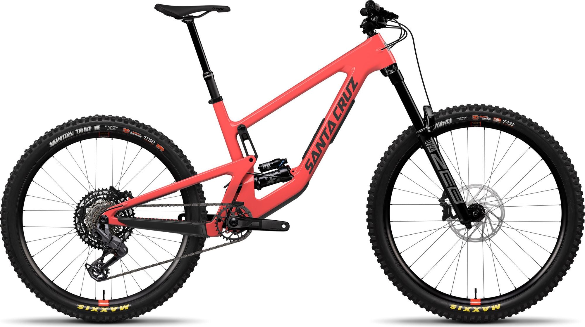 VTT Tout-Suspendu Santa Cruz Nomad 6 C 70 Sram 12V MX (29/27.5'') Gloss Coral 2026