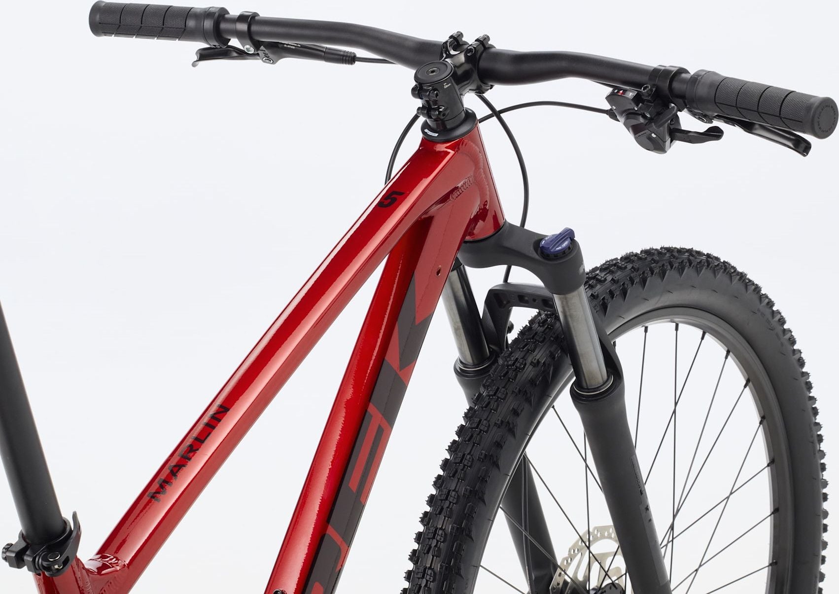 VTT Semi Rigide Trek Marlin 5 Shimano 9V 29'' Rouge Gén. 3