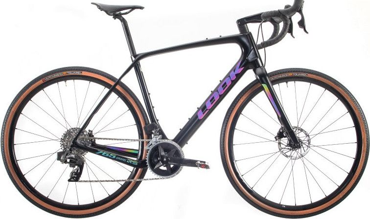 Vélo de Gravel Look 765 GravelRS Sram Rival AXS 12V 700 mm Noir