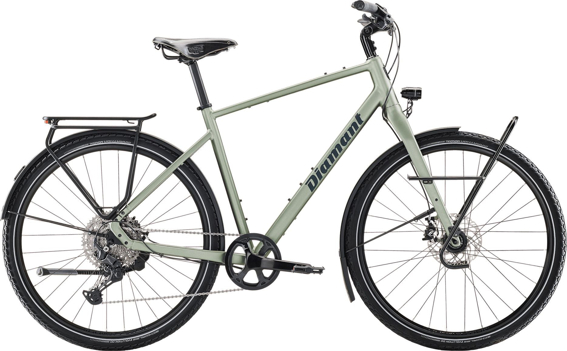 Vélo de Voyage Diamant Mahon World Shimano Cues 11V 700mm Vert 2025
