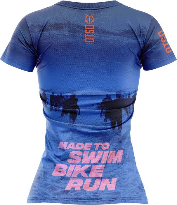 Maillot Manches Courtes Otso Short Sleeve Swim Bike Run | M | Produit Reconditionné Femme