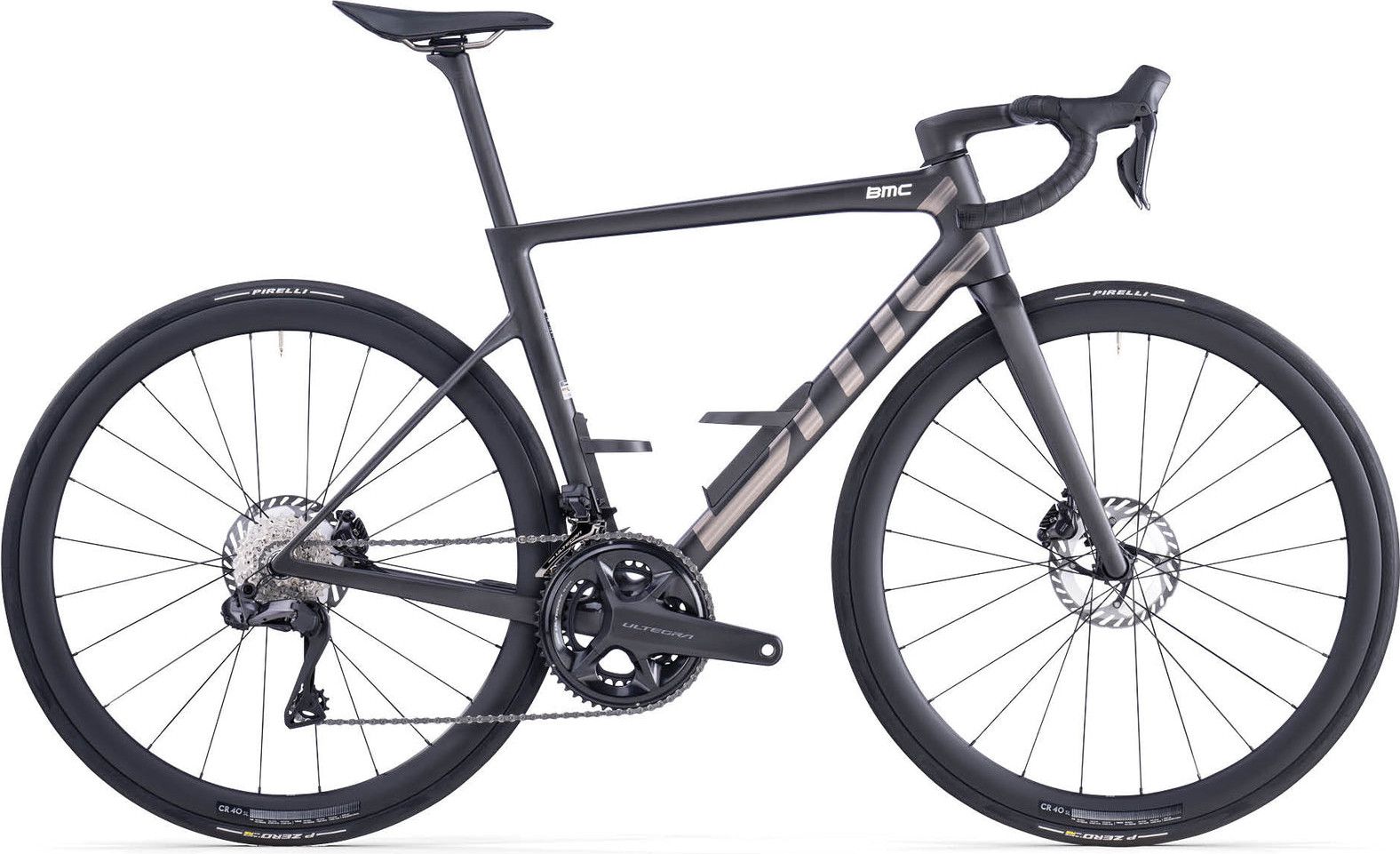 Vélo de Route BMC Teammachine SLR 01 Four Shimano Ultegra Di2 12V 700 mm Noir/Gris 2026