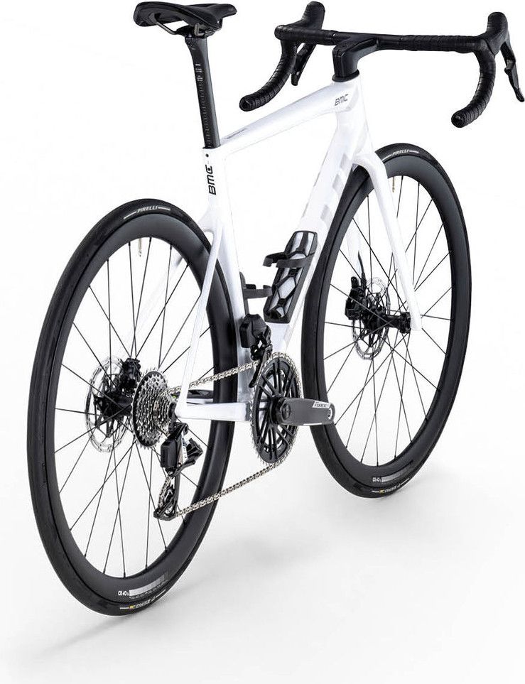 Vélo de Route BMC Teammachine SLR 01 Three Sram Force AXS 12V 700mm Blanc 2026