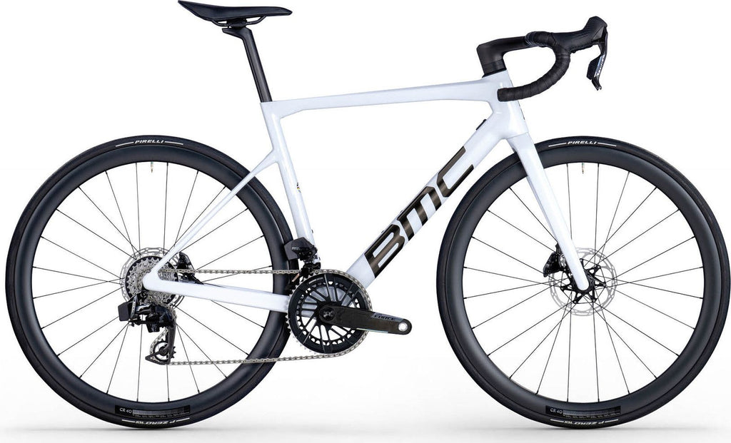 Vélo de Route BMC Teammachine SLR One Sram Force AXS 12V 700mm Blanc 2026