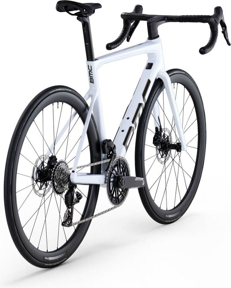 Vélo de Route BMC Teammachine SLR One Sram Force AXS 12V 700mm Blanc 2026