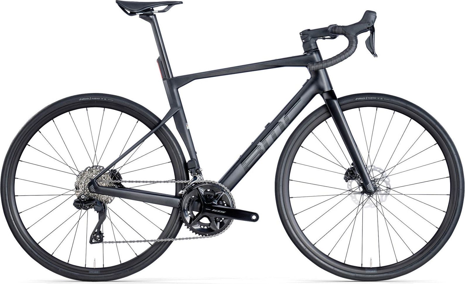 Vélo de Route BMC Roadmachine Two Shimano 105 Di2 12V 700 mm Noir/Gris 2026