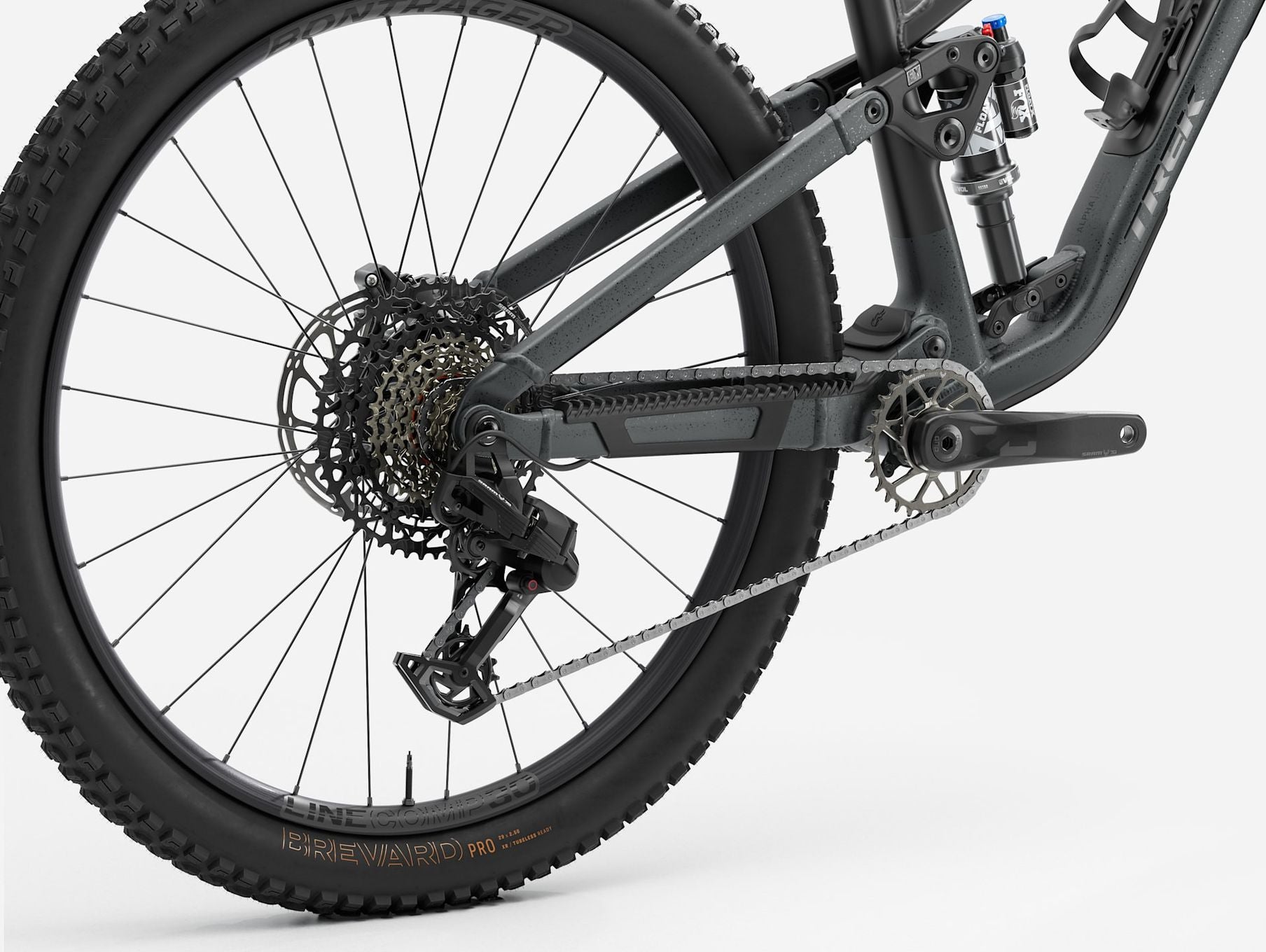 VTT Tout-Suspendu Trek Fuel EX 8 Sram 12V 29'' Gris Gén. 7