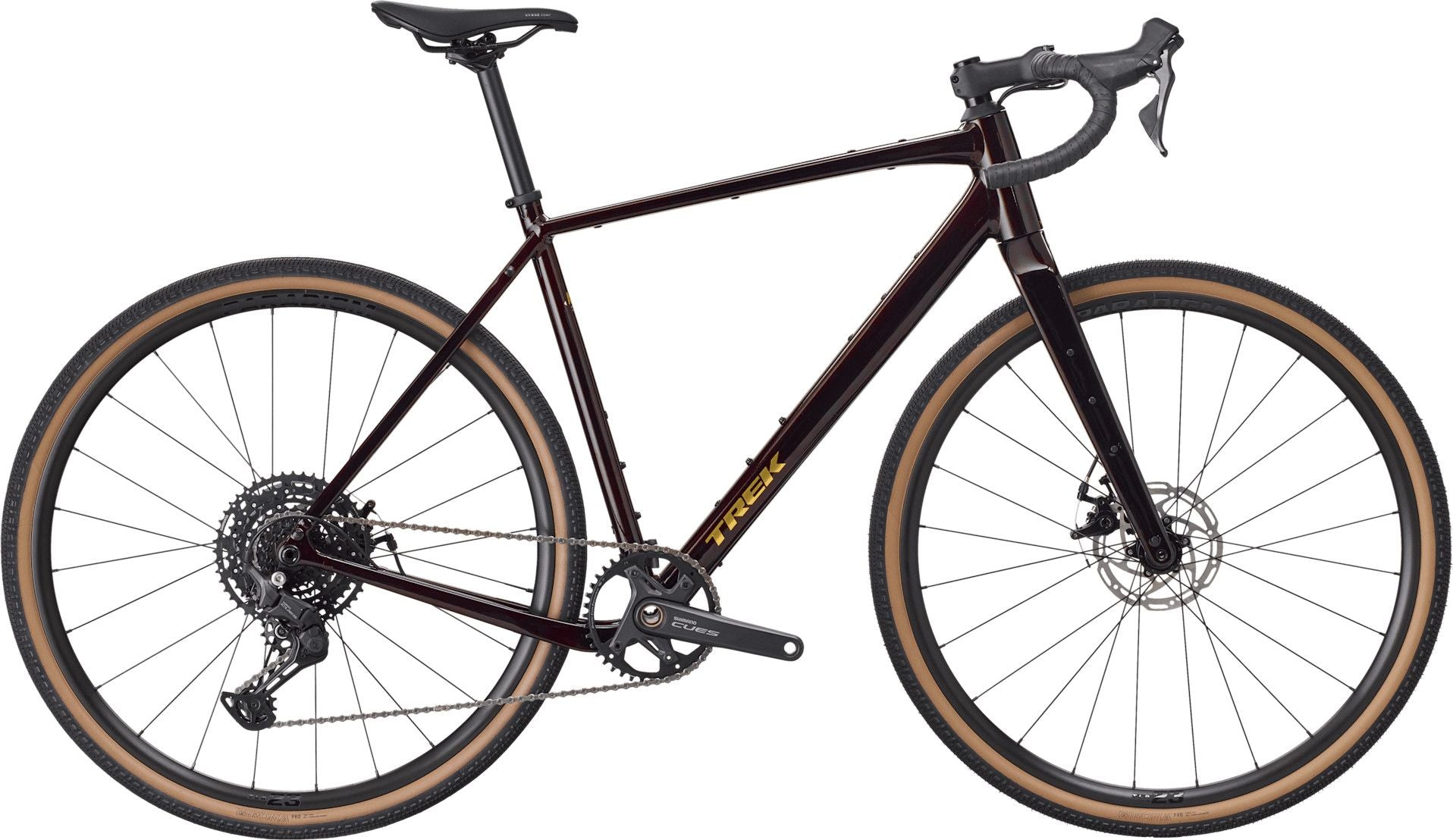 Vélo de Gravel Trek Checkpoint ALR 3 Shimano Cues 10V 700 mm Rouge foncé Gén. 3