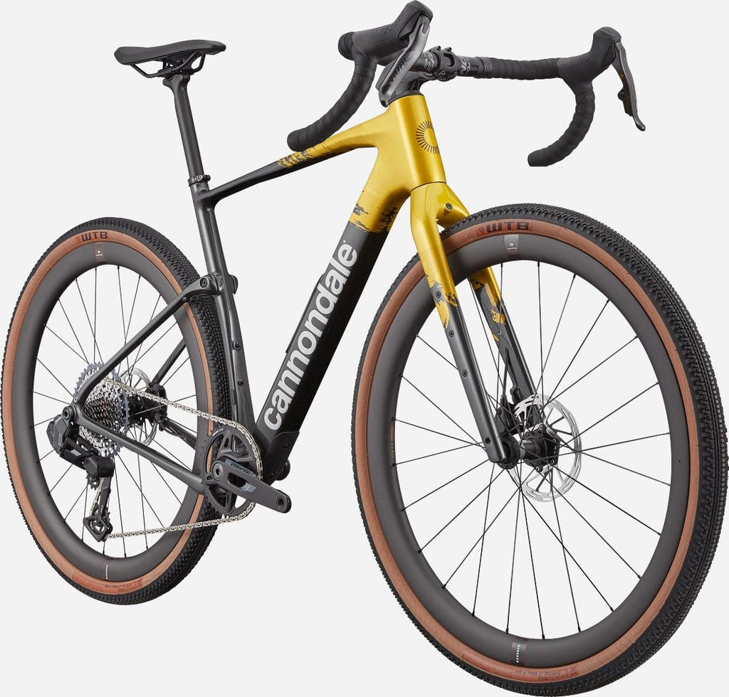 Vélo de Gravel Cannondale Topstone Carbon 1 Sram Rival AXS 13V 700 mm Jaune/Noir