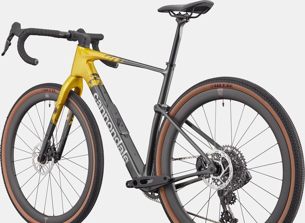 Vélo de Gravel Cannondale Topstone Carbon 1 Sram Rival AXS 13V 700 mm Jaune/Noir