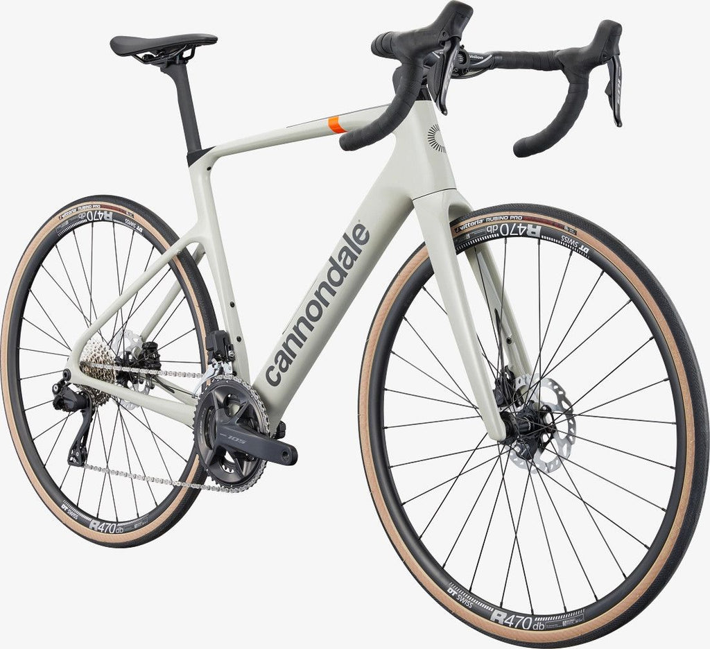 Vélo de Route Cannondale Synapse Carbon 4 Shimano 105 Di2 12V 700 mm Beige