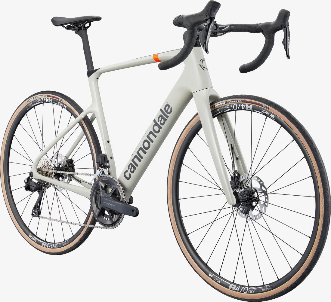 Vélo de Route Cannondale Synapse Carbon 4 Shimano 105 Di2 12V 700 mm Beige