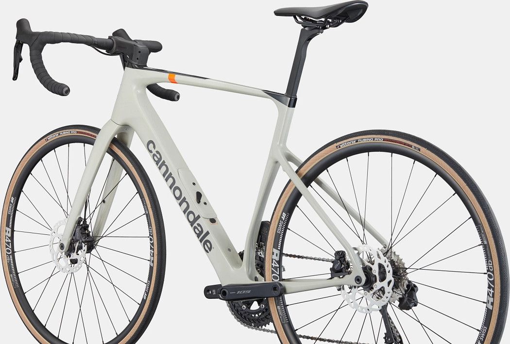 Vélo de Route Cannondale Synapse Carbon 4 Shimano 105 Di2 12V 700 mm Beige