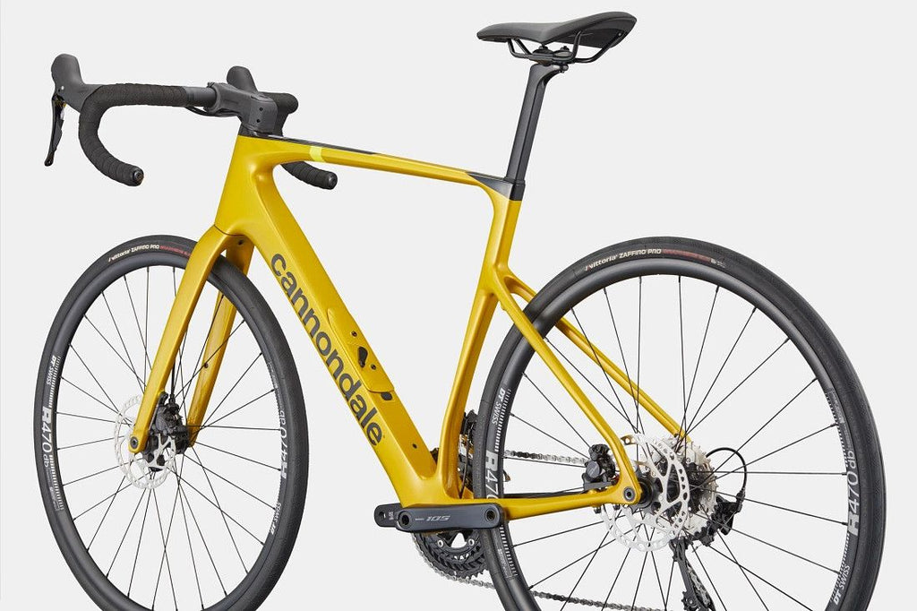 Vélo de Route Cannondale Synapse Carbon 5 Shimano 105 12V 700 mm Jaune