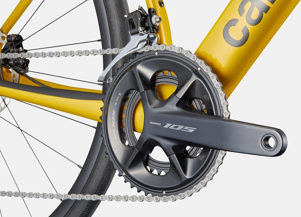 Vélo de Route Cannondale Synapse Carbon 5 Shimano 105 12V 700 mm Jaune