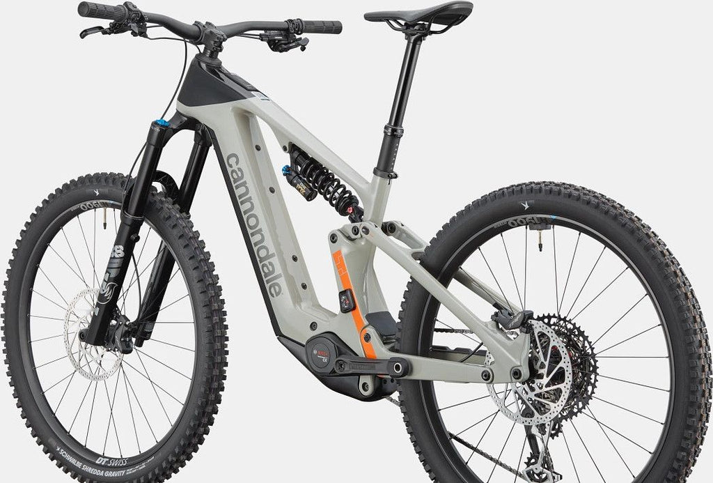 VTT Électrique Tout-Suspendu Cannondale Moterra LT 1 12V 800 Wh Bosch 120 Nm MX (29/27.5'') Beige