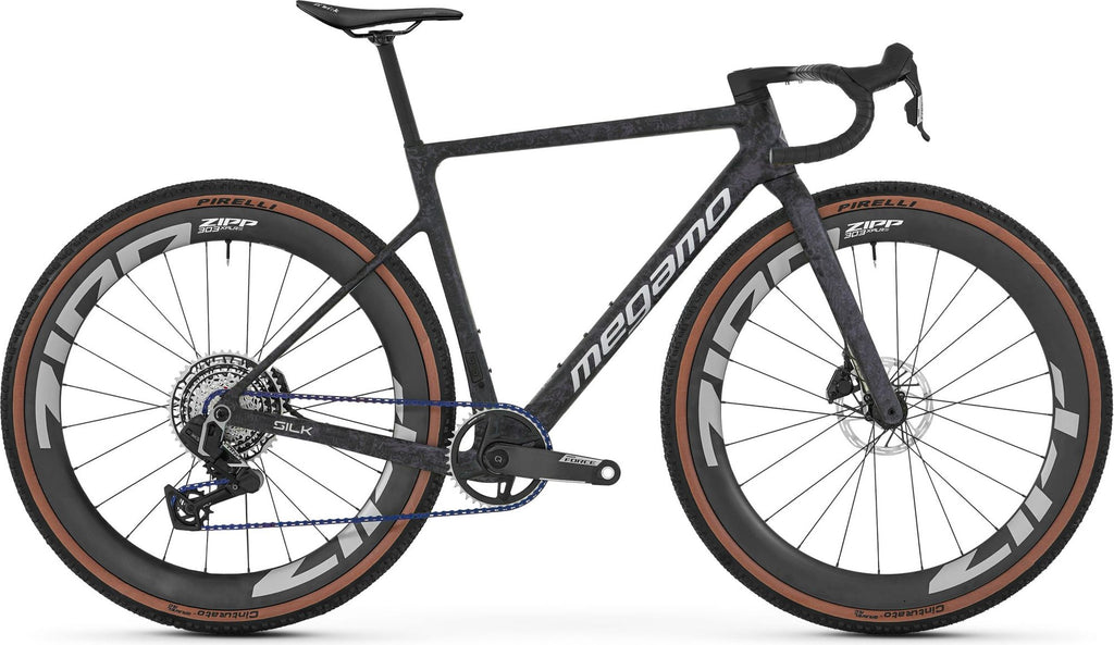 Vélo de Gravel Megamo Silk 01 Sram Force XPLR AXS 13V 700 mm Noir/Violet 2026