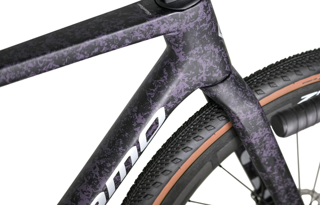 Vélo de Gravel Megamo Silk 01 Sram Force XPLR AXS 13V 700 mm Noir/Violet 2026