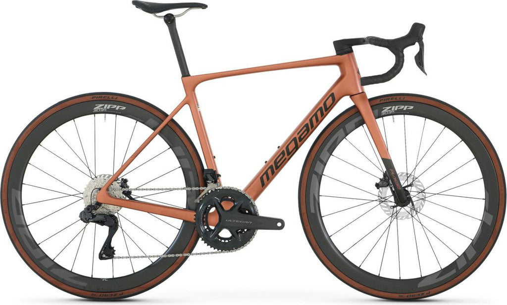 Vélo de Route Megamo Raise 05 CW Shimano Ultegra Di2 12V 700 mm Marron 2026