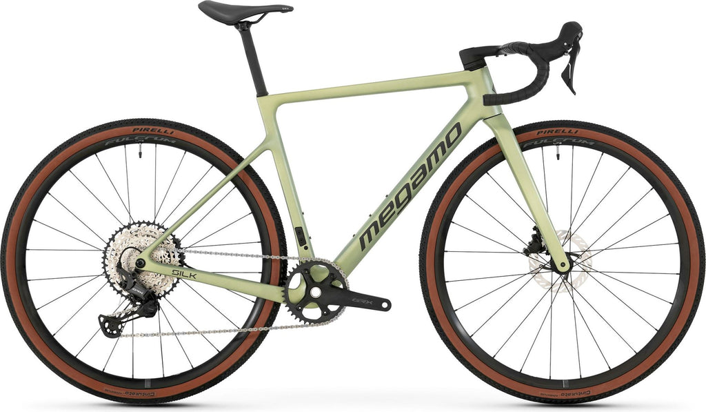 Vélo de Gravel Megamo Silk 07 Shimano GRX 12V 700 mm Vert 2026
