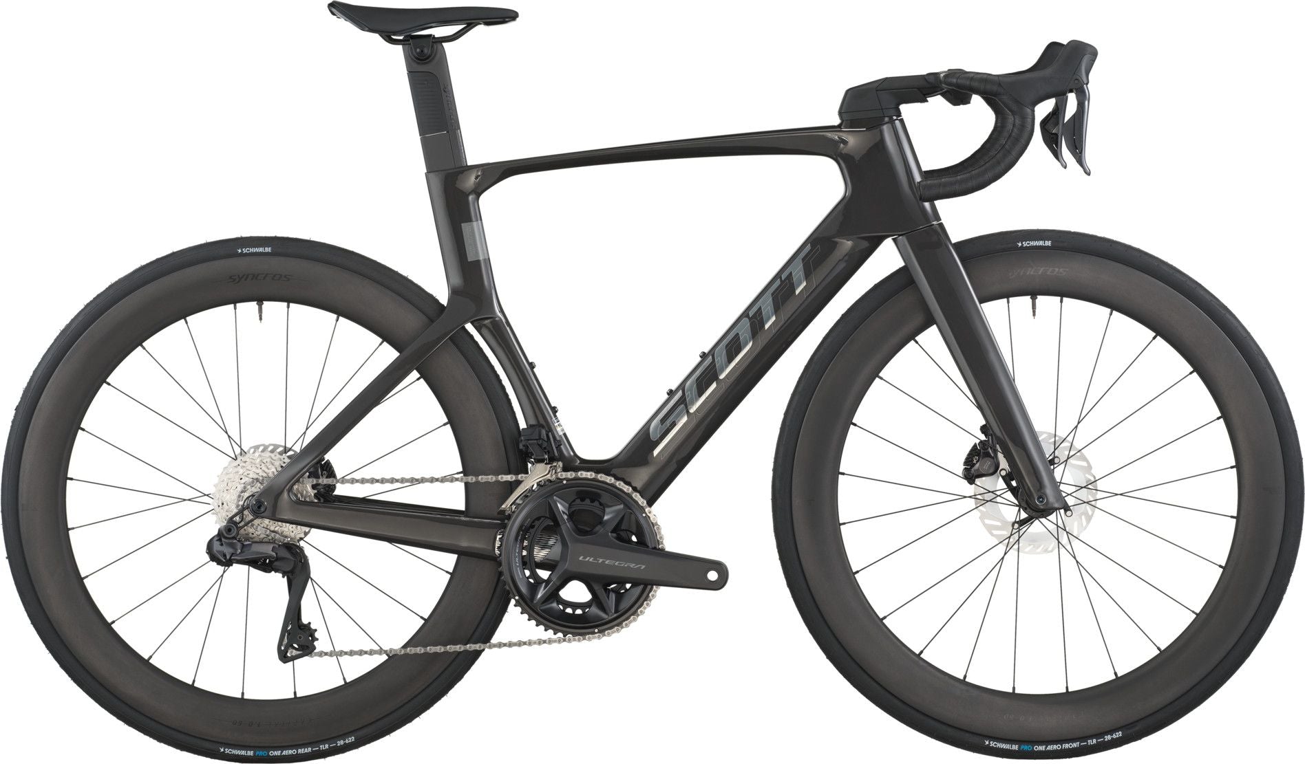 Vélo de Route Scott Foil RC 10 Shimano Ultegra Di2 12V 700mm Noir 2026