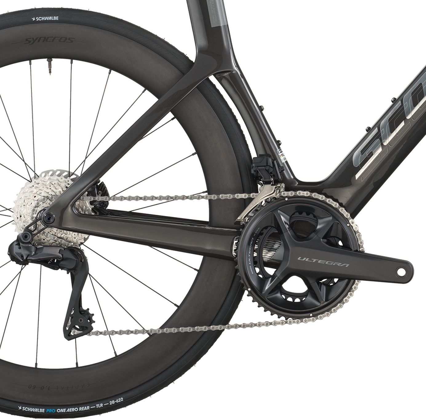 Vélo de Route Scott Foil RC 10 Shimano Ultegra Di2 12V 700mm Noir 2026