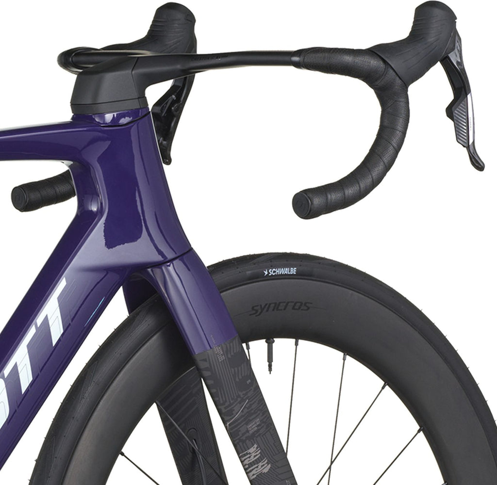 Vélo de Route Scott Foil RC Team Sram Force AXS 12V 700mm Violet/Noir 2026