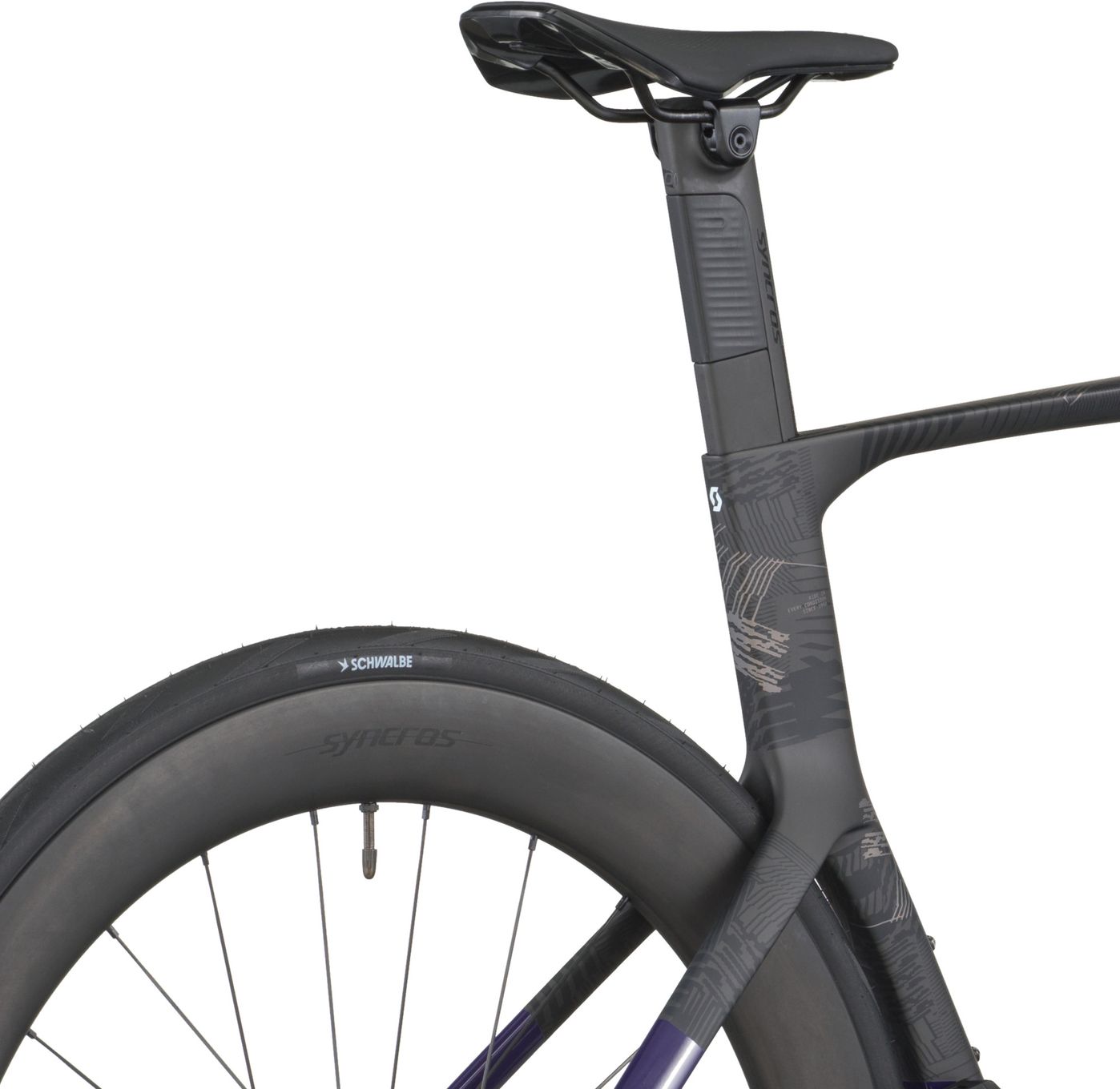 Vélo de Route Scott Foil RC Team Sram Force AXS 12V 700mm Violet/Noir 2026