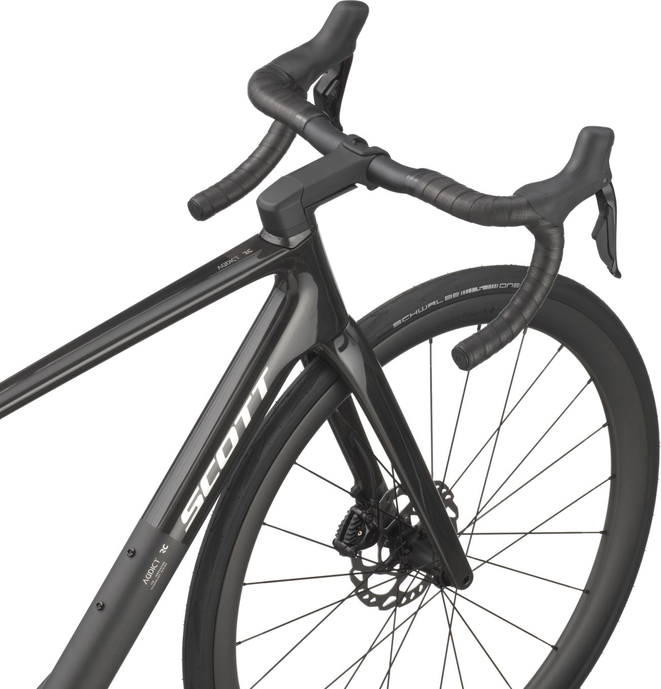 Vélo de Route Scott Addict RC 30 Shimano 105 Di2 12V 700 mm Noir 2026