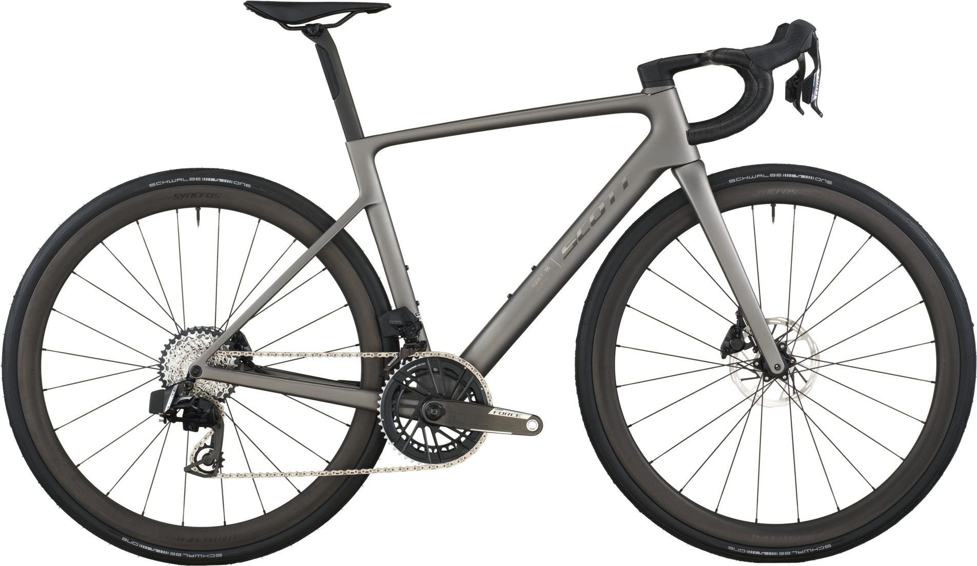 Vélo de Route Scott Addict RC Team Sram Force AXS 12V 700 mm Gris 2026